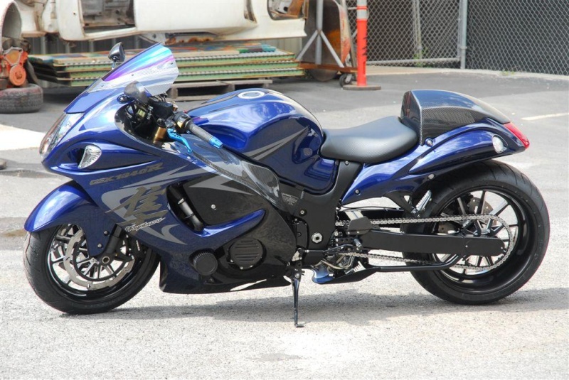 Nice tuning on blue HAYA !!! | Gen 2 Busa Information | Hayabusa Owners ...