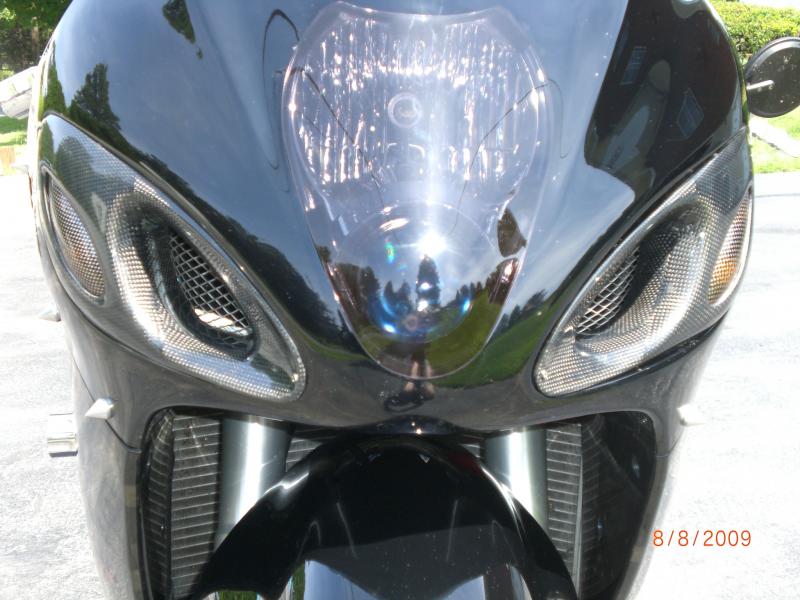 hayabusa headlight cover