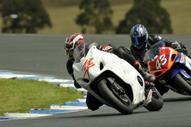 Hayabusa shop track bike