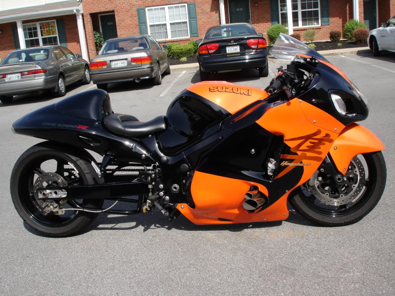 Hayabusa orange deals and black