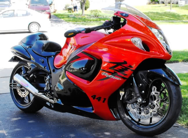 08 busa orange & black -black or chrome | Hayabusa Owners Group