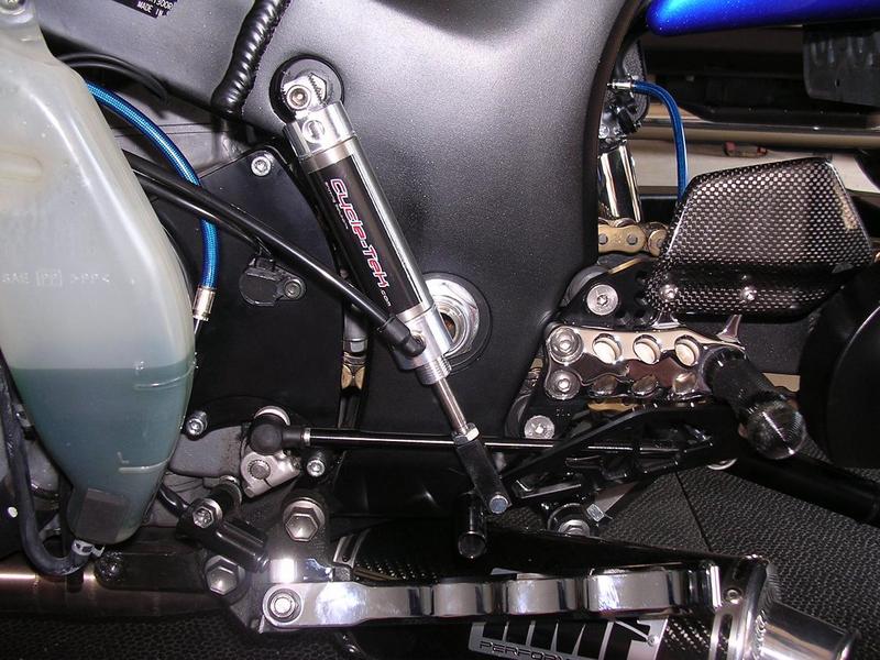 Motorcycle store electric shifter