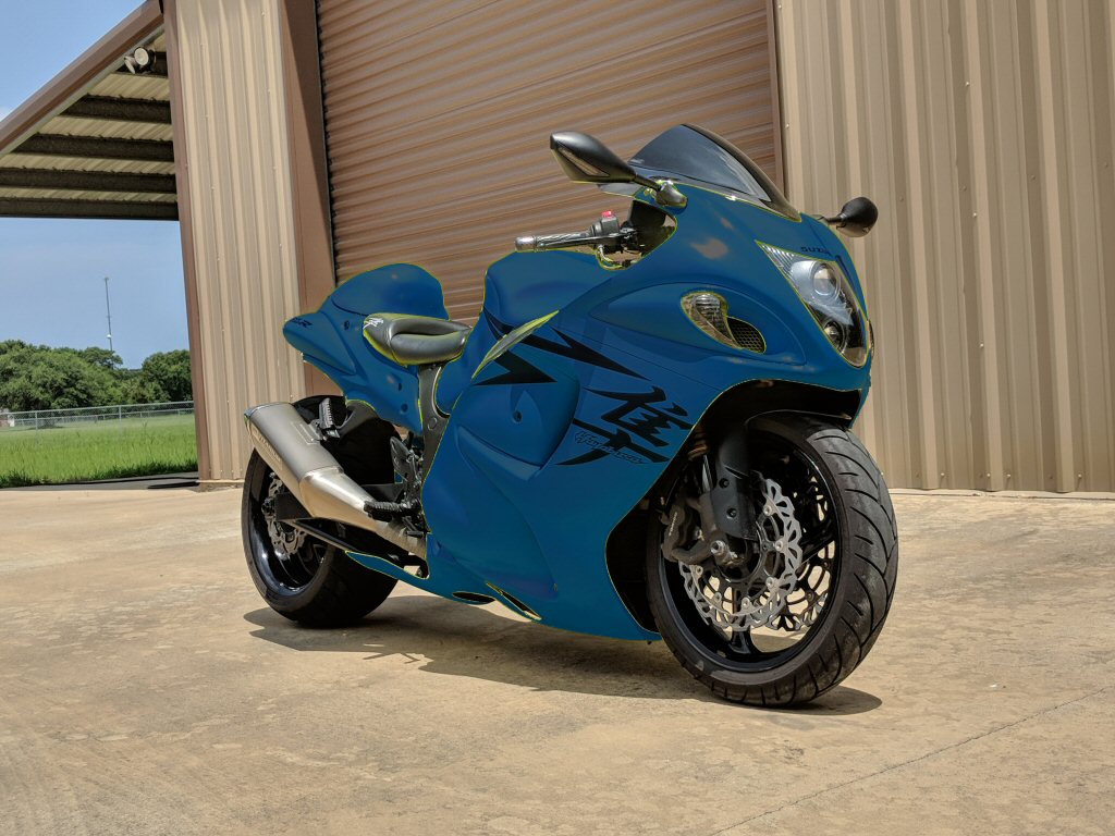 Hayabusa blue store