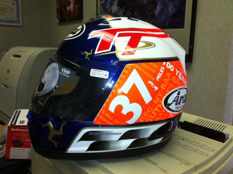 2011 TT Arai Corsair-V Limited Edition Helmet | Random ...