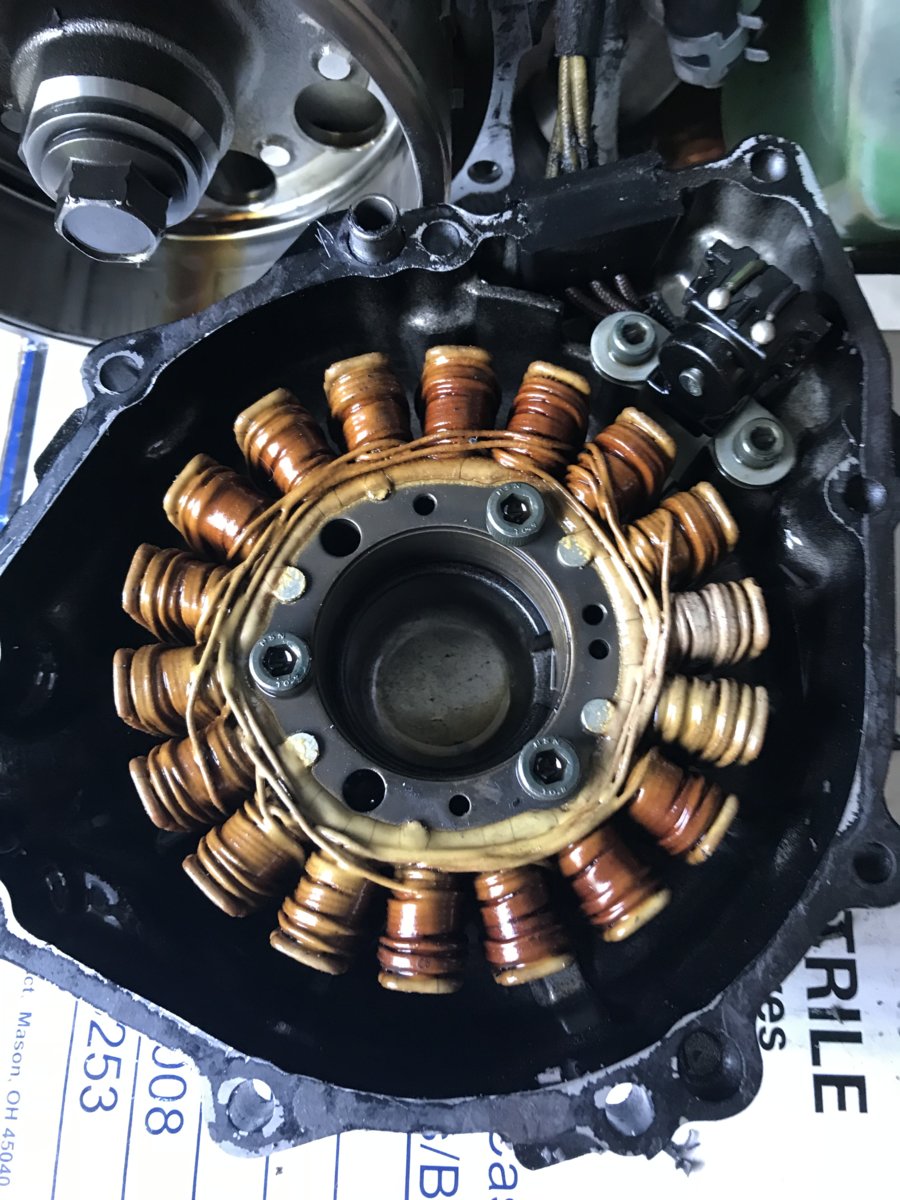 hayabusa stator replacement