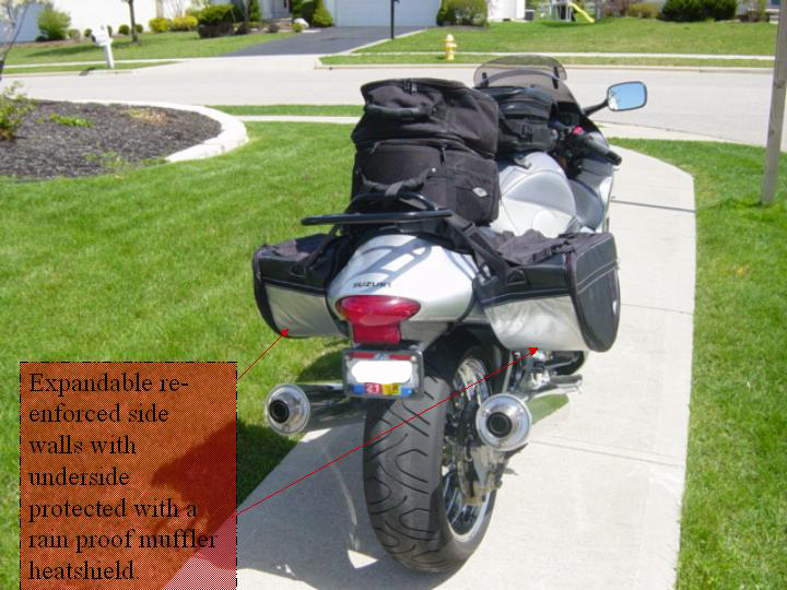 Teknic saddlebags sale