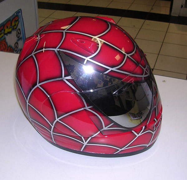 spiderman helmet lego