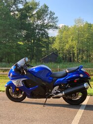 Another Picture of a Blue Bike