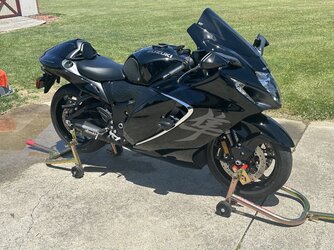 Gen 3 Busa with some of my "Gadgets"!