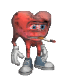 Post-12-05284-heart Smoking Lg Clr 23788