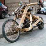 Post-6-04874-wooden Motorcycle