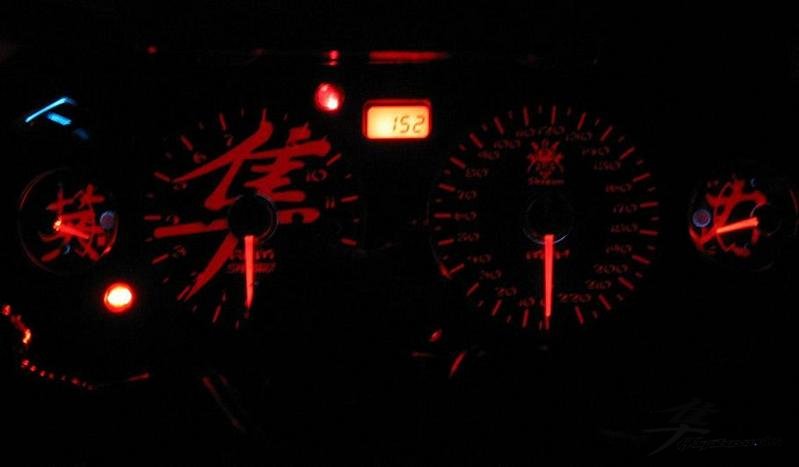 Post-11-11546-9 Speedhut Gauges At Night