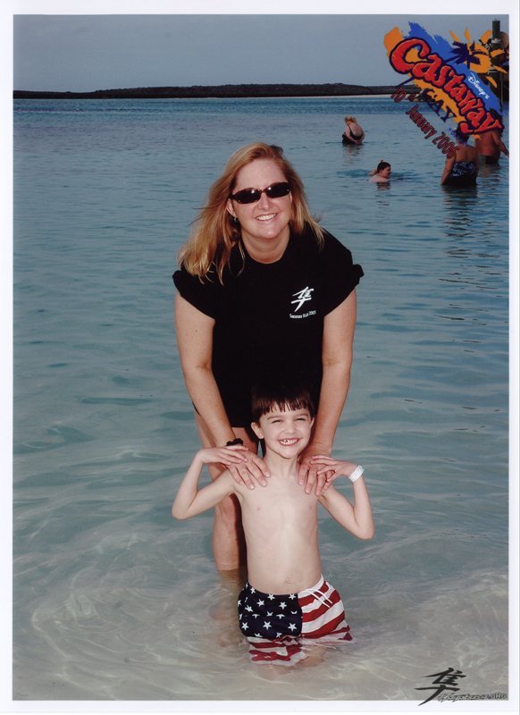 Post-13-18989-mom And Sam On Castaway Beach