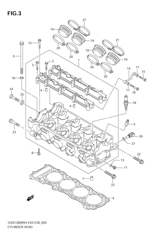 Post-43-07539-head Bolts