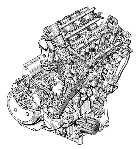 Post-6-22806-gsx1300r Hayabusa Engine